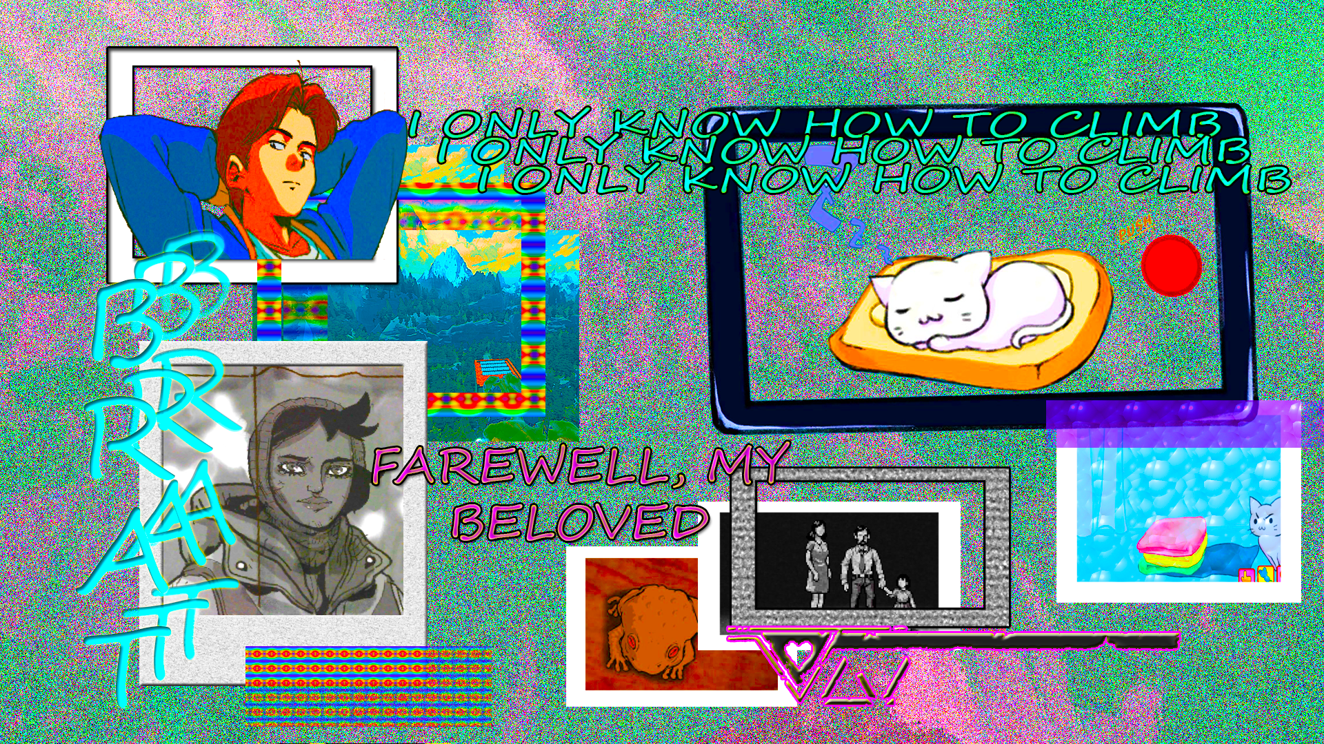 Thumbail reminiscent of Bling Collages from Y2K