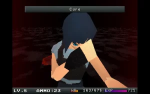 A close of of a woman using cure.